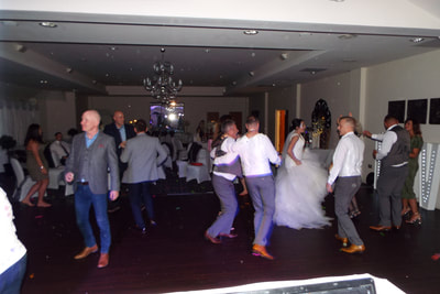 Dancing at a Wedding Disco - Sketchley Grange, Hinckley, Leicester